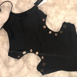 🚨BOGO🚨 Sexy Black Monokini Swimsuit